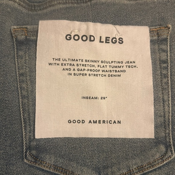 NWT Good American GOOD LEGS SKINNY JEANS Indigo317 - Picture 10 of 12